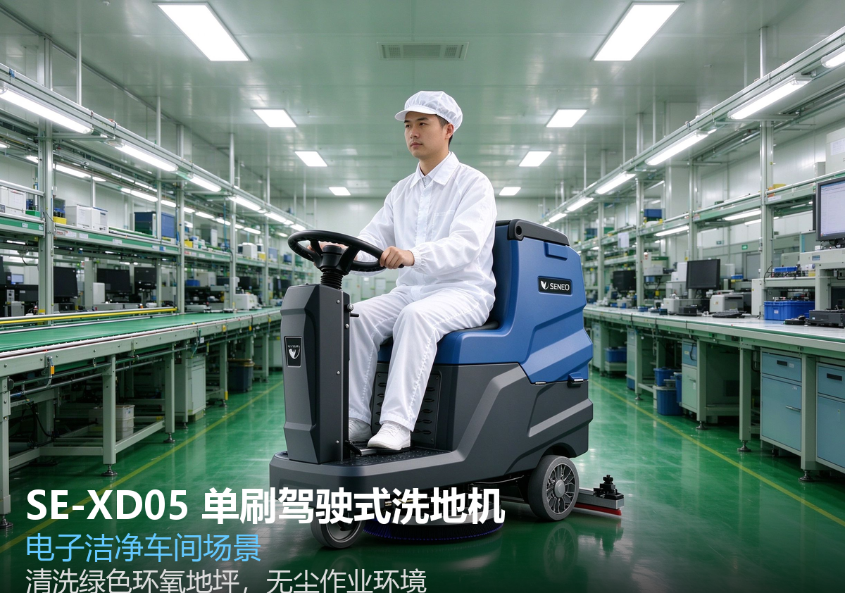 制药厂GMP车间清洁设备要求：大犀洗地机耐腐蚀易消毒适配方案